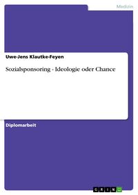 Produktbild: Sozialsponsoring - Ideologie oder Chance