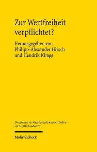 Produktbild: Zur Wertfreiheit verpflichtet?