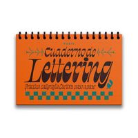 Produktbild: Cuaderno de lettering : pr&aacute;ctica caligraf&iacute;a curioso paso a paso