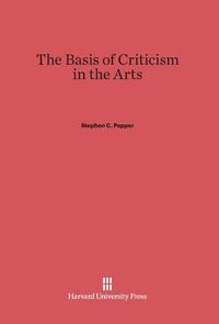 Produktbild: The Basis of Criticism in the Arts