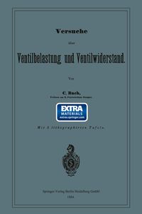 Produktbild: Versuche &uuml;ber Ventilbelastung und Ventilwiderstand