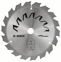 Produktbild: Bosch Accessories Precision 2609256D62 Hartmetall Kreiss&auml;geblatt 150 x 16 mm Z&auml;hneanzahl: 18 1 St.