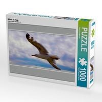 Produktbild: CALVENDO Puzzle M&ouml;we im Flug | 1000 Teile Lege-Gr&ouml;&szlig;e 64x48cm Foto-Puzzle f&uuml;r gl&uuml;ckliche Stunden