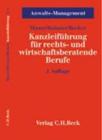 Produktbild: Kanzleif&uuml;hrung f&uuml;r rechts- und wirtschaftsberatende Berufe