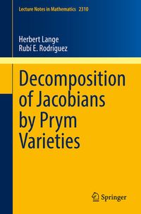 Produktbild: Decomposition of Jacobians by Prym Varieties