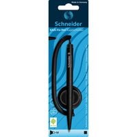 Produktbild Schneider Kugelschreiber Klick-Fix-Pen schwarz, Teleschnur an Klemmbacken