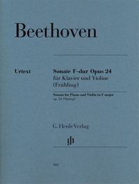 Bild vom Artikel Beethoven, Ludwig van - Violinsonate F-dur op. 24 (Frühling) vom Autor Ludwig van Beethoven