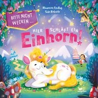Produktbild: Bitte nicht wecken ... Hier schl&auml;ft ein Einhorn!