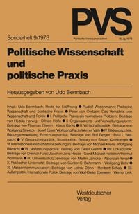 Produktbild: Politische Wissenschaft und politische Praxis