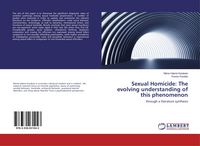 Produktbild: Sexual Homicide: The evolving understanding of this phenomenon