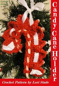 Produktbild: Candy Cane Holder Crochet Pattern
