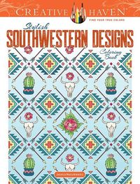 Produktbild: Creative Haven Stylish Southwestern Designs Coloring Book