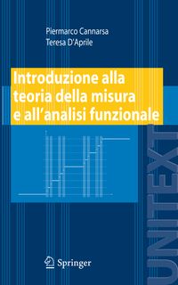 Produktbild: Introduzione alla teoria della misura e all&rsquo;analisi funzionale