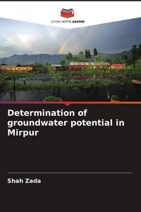 Produktbild: Determination of groundwater potential in Mirpur
