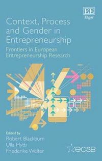 Produktbild: Context, Process and Gender in Entrepreneurship