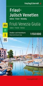 Produktbild: Freytag & berndt Stra&szlig;enkarte Friaul-Julisch Venetien 1:150.000