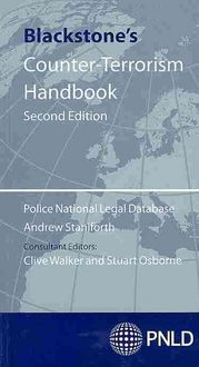 Produktbild: Blackstone's Counter-Terrorism Handbook
