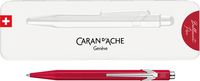 Produktbild: CARAN D'ACHE Kugelschreiber 849(TM) Colormat-X, rot Metalletui