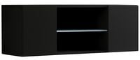 Produktbild: Holz TV Wand H&auml;nge Lowboard Fernsehschrank Jusa 95