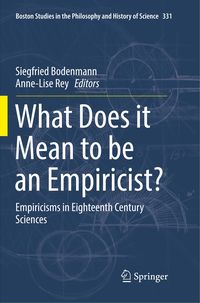 Bild vom Artikel What Does it Mean to be an Empiricist? vom Autor Siegfried Bodenmann