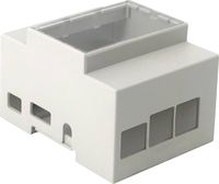 Bild vom Artikel Joy-it rb-case+07 SBC-Gehäuse Passend für (Entwicklungskits): Raspberry Pi zur Hutschienenmontage Grau vom Autor 
