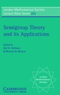 Produktbild: Semigroup Theory and its Applications