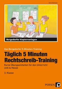 Produktbild: T&auml;glich 5 Minuten Rechtschreib-Training - 3.Klasse