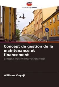 Produktbild: Concept de gestion de la maintenance et financement