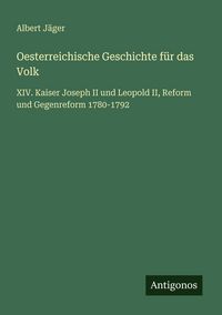 Produktbild: Oesterreichische Geschichte f&uuml;r das Volk