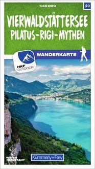 Produktbild: K&uuml;mmerly+Frey Wanderkarte 20 Vierwaldst&auml;ttersee 1:40.000