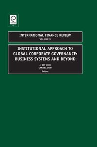 Produktbild: Institutional Approach to Global Corporate Governance