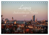 Produktbild: Leipzig &ndash; Stadtansichten zum Verlieben (Tischkalender 2026 DIN A5 quer), CALVENDO Monatskalender