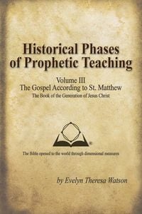 Produktbild: Historical Phases of Prophetic Teaching Volume III