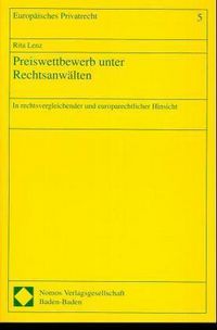 Produktbild: Preiswettbewerb unter Rechtsanw&auml;lten