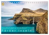 Produktbild: Traumlandschaft im Nordatlantik. F&auml;r&ouml;er Inseln (Tischkalender 2027 DIN A5 quer), CALVENDO Monatskalender