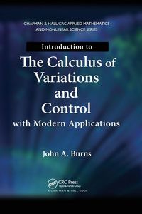 Produktbild: Introduction to the Calculus of Variations and Control with Modern Applications