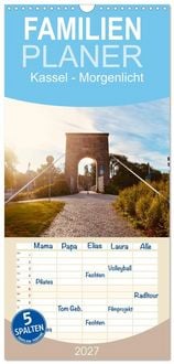 Produktbild: Familienplaner 2027 - Kassel - Morgenlicht mit 5 Spalten (Wandkalender, 21 x 45 cm) CALVENDO