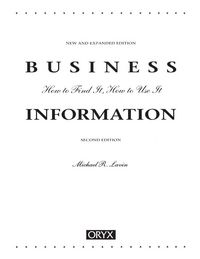 Produktbild: Business Information