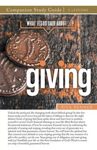 Produktbild: What Jesus Said About... Giving Study Guide