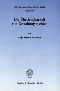 Produktbild: Die &Uuml;bertragbarkeit von Gestaltungsrechten.