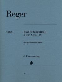 Produktbild: Max Reger - Klarinettenquintett A-dur . op. 146