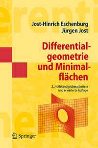 Produktbild: Differentialgeometrie und Minimalfl&auml;chen