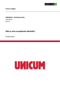 Produktbild: Gibt es eine europ&auml;ische Identit&auml;t?