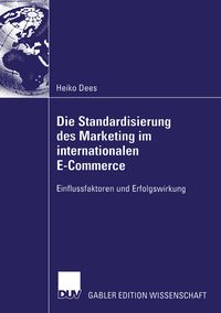 Produktbild: Die Standardisierung des Marketing im internationalen E-Commerce