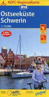 Bild vom Artikel ADFC-Regionalkarte Ostseeküste Schwerin, 1:75.000, reiß- und wetterfest, GPS-Tracks Download vom Autor 