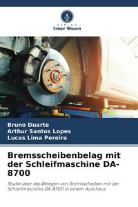 Produktbild: Bremsscheibenbelag mit der Schleifmaschine DA-8700