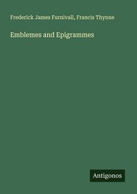 Produktbild: Emblemes and Epigrammes