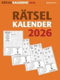 Produktbild: R&auml;tselkalender 2026. Der beliebte Abrei&szlig;kalender f&uuml;r alle R&auml;tselfreunde