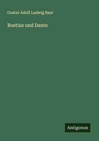 Produktbild: Boetius und Dante