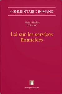 Produktbild: Loi sur les services financiers